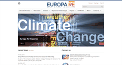 Desktop Screenshot of europa-re.com